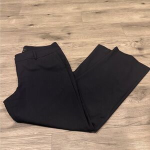 Ann Taylor Factory Black Straight Leg Pants